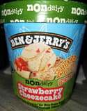Ben & Jerry's Non-dairy Strawberry Cheezecake