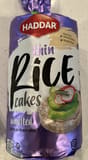 Haddar Thin Rice cakes, unsalted