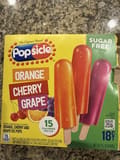 Popsicle Orange Cherry Grape