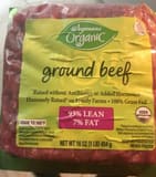 Tw Organic Ground Beef 93/7