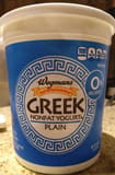 Wegmans Greek Nonfat Yogurt Plain