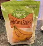 Wegmans Organic Dried Sweetened Banana Chips