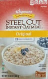 Wegmans Steel Cut Instant Oatmeal Original