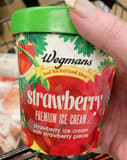 Wegmans Strawberry ice cream