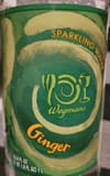 Wegmans Wegman's sparkling Water ginger