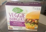 Wegmans Organic Veggie burgers black bean