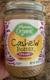 Wegmans Organic Cashew Butter