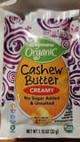 Wegmans Creamy Cashew Butter
