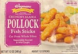 Wegmans Crunchy Alaska Pollock Fish Sticks