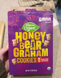 Wegmans Organic Honey Bear Graham Cookies