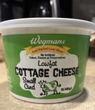 Wegmans Lowfat Cottage Cheese Small Curd