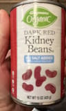 Wegmans Organic Dark red kidney beans