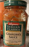 Wegmans Italian Classics Grandpa's Sauce