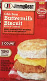 Jimmy Dean Chicken Buttermilk Biscuit Egg & Cheese