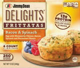 Jimmy Dean DELIGHTS FRITTATAS Bacon & Spinach Frittatas