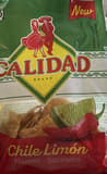 Calidad Chile Limón Flavored Tortilla Chips / Totopos de Maíz