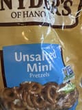Synder's Of Hanover Unsalted Mini Pretzels