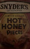 Snyder's Hot honey pieces