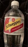 Schweppes Pomegranate seltzer