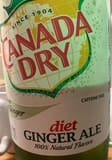 Canada Dry Caffeine free diet ginger ale