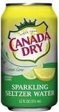 Canada Dry Sparkling lemon lime flavored seltzer water by canada dry