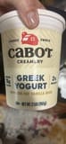Cabot Creamery Greek Yogurt Reduced Fat Vanilla