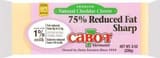 Cabot Sharp Extra Light Natural Vermont Cheddar Cheese