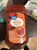 Great Value Tomato Ketchup Made With Sugar
