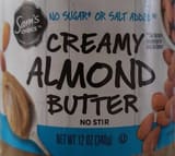 Sam's Choice Creamy Almond Butter