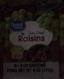 Great Value Sun-Dried Raisins