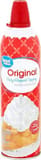 Great Value Whipped Light Cream, Original
