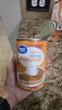 Great Value 100% Pure Pumpkin