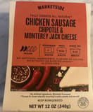 Marketside Chicken Sausage Chipotle & Monterey Jack Cheese