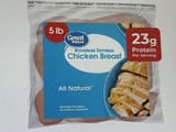 Great Value Boneless Skinless Chicken Breast with Rib Meat