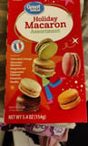 Great Value Holiday Macaron Assortment