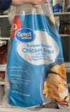 Great Value Bonelesss Skinless Chicken Breast