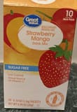 Great Value Strawberry Mango drink mix