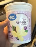 Great Value Light Greek Vanilla