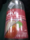 Clear American Fuji apple flavored sparkling water beverage, fuji apple