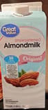Wal-Mart Stores Inc. Great value, unsweetened almondmilk, original