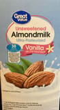 Great Value Unsweetened almondmilk