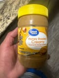 Great Value Honey Roasted Creamy Peanut & Honey Spread