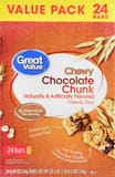 Great Value Chocolate Chip Chewy Granola Bars