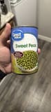 Great Value Sweet peas