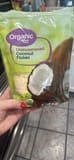 Organic Great Value Unsweetened Coconut Flakes