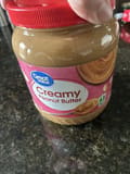 Great Value Creamy Peanut Butter