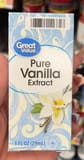 Great Value Pure Vanilla Extract