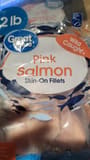 Great Value Pink Salmon Skin-On Fillets