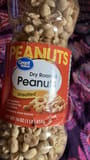 Great Value Dry Roasted Peanuts - Unsalted