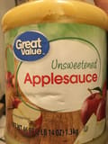 Great Value Unsweetened Applesauce